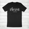 Auserwählt 1. Petrus 2:9 Bibelzitate Jesus Glaube Kirche Christliches Unisex T-Shirt