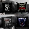 P-Pantera Music Band Cushion Cover Pillowcase Ultra Soft Skin Friendly Fabric Cloud Like Comfort & Concealed Zipper