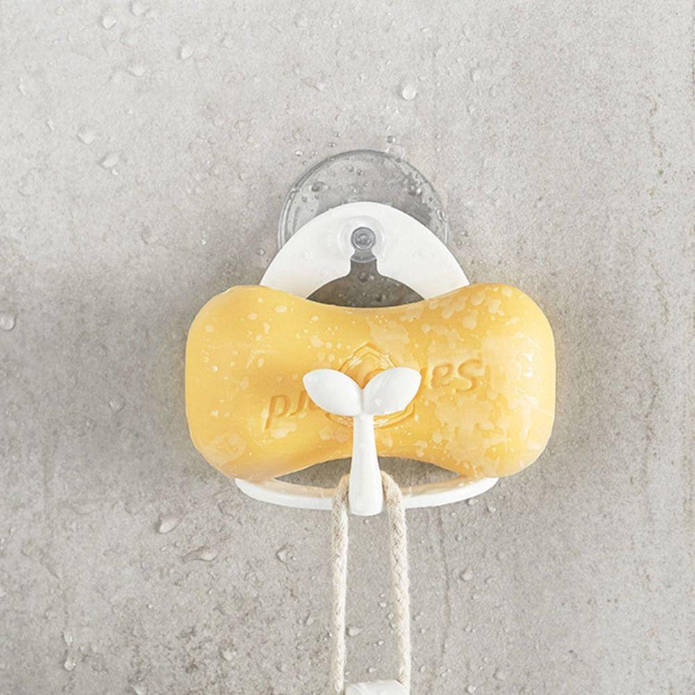 New Suction Cup Sink Drain Rack PP Durable Drainer Rack Multifunctional Sponge Storage Holder Kitchen Bathroom