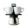 EPPICOTISPAI GEMINI EXPRESS Gemini Express Espresso Maker for Cups Induction IH Capable Stainless Steel 1-2 (Metallic Black)