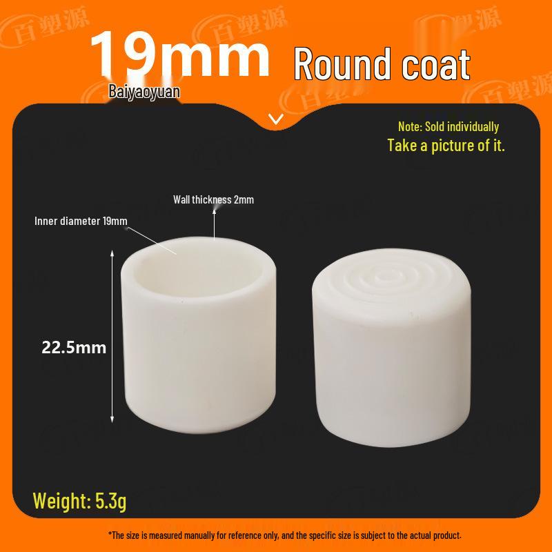 Rutschfeste Gummihülle für Tisch- und Stuhlbeine – Schutzpolster und Hockerfußabdeckung