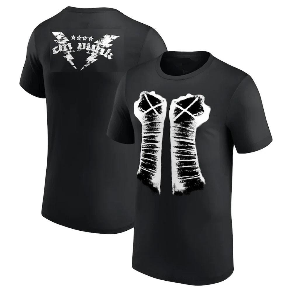 

CM Punk WWE Репринт Ретро Стиль Реслінг Унісекс S-4XL Унісекс Футболка S