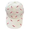 Sunscreen Chili Embroidered Baseball Cap Creative Cotton Baseball Cap Red Pepper Hat  Summer