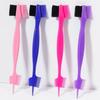 1/4pcs Edge Control Brush Comb Set, Hair Edge & Back Hair Styling Tool for Women, Professional Grooming Comb for Real Hair Wigs