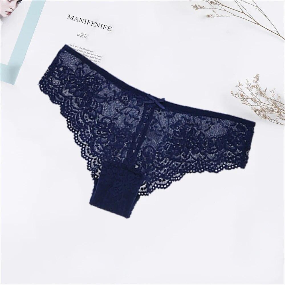 Sexy Floral Spitze Höschen Frauen Slips Niedrige Taille Weiche Dessous Komfortable Weibliche Unterwäsche Mädchen Dessous Höschen 6 teile/los