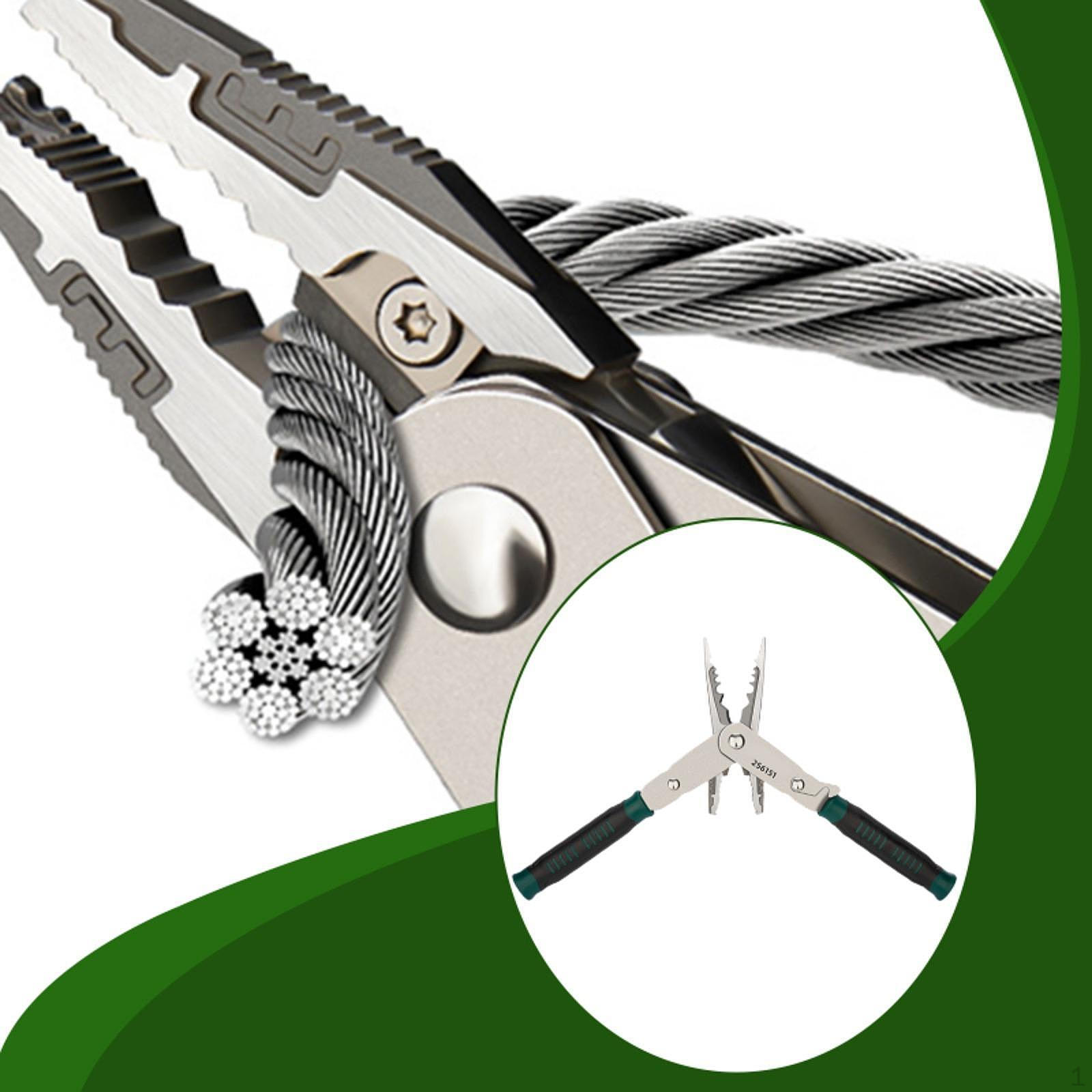 

Wire Stripper Pliers Cut Flip Dualuse Professional Multipurpose Electrical Tool Comfortable