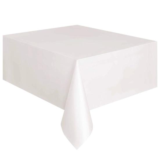 Solid Color Rectangle Dining Table Cover Cloth Birthday Party Tablecloth Decor