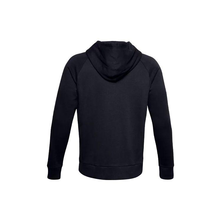 Under Armour Training Fleece Warm Zip-Up Hoodie Men Jackets Black 1357111-001