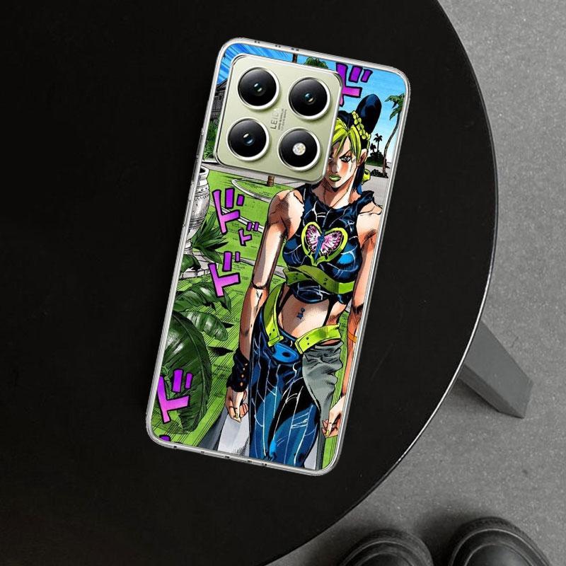 JoJo's Bizarre Adventure Jolyne Cujoh Phone Case Cover for Xiaomi Redmi Note 15 14 13 12 11 Pro Plus 14S 12S 11S 11T 11E 10S 10