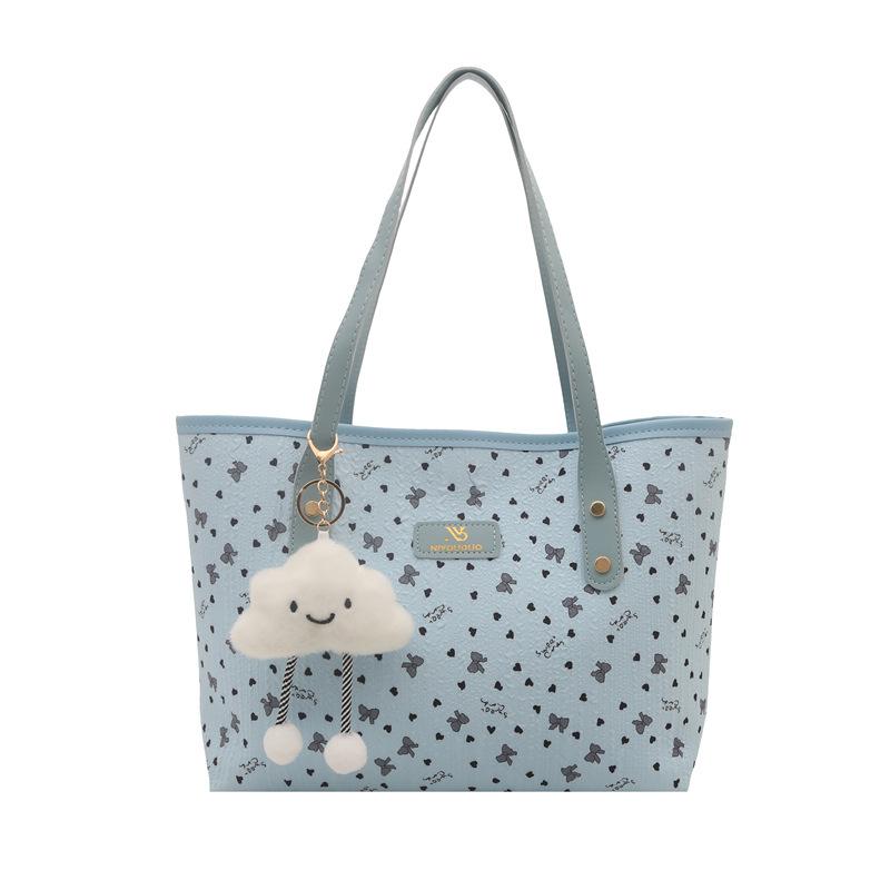 Personality simple large-capacity bag women's fashion casual texture shoulder bag spring women's tote bag