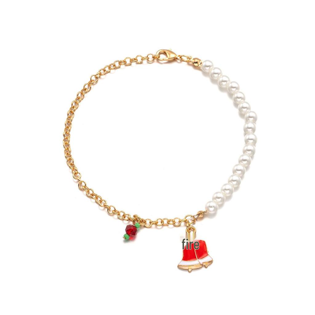 Christmas Alloy Jewelry: Tree, Santa, Snowman, Reindeer, and Bell Designs