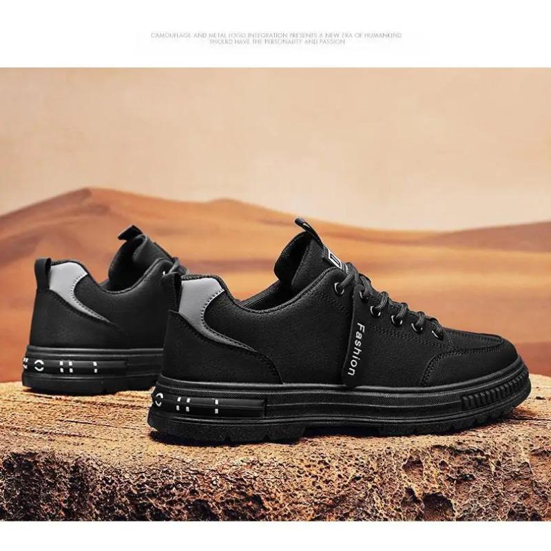 Men's Shoes Season Breathable Versatile Casual Trendy Shoes Men's Work Lightweight Sports Board Shoes