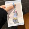 Cute Labubu Phone Chain Kawaii Anime Cartoon Keychain Backpack Pendant Gift