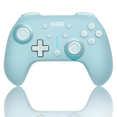 QRD Junior E5 Mini Compatible with Blue Gamepad, Pocket-sized Controller, Cute, Switch/PC/Android/IOS,