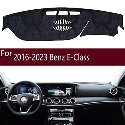Für 2016-2023 Benz E-Klasse W213 C238 A238 S213 E260 300 Dashmat Dashboard Abdeckung Pad Dash Matte teppich Auto-styling Ornamente Wildleder Leder