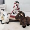 Stuffed Animal Plush Horse Keychain Cute Cartoon Little Horse Keychain  Bag Pendant