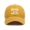 Adjustable Baseball Cap Summer Urban Casual Sun Protection Fashion Letter Print Design