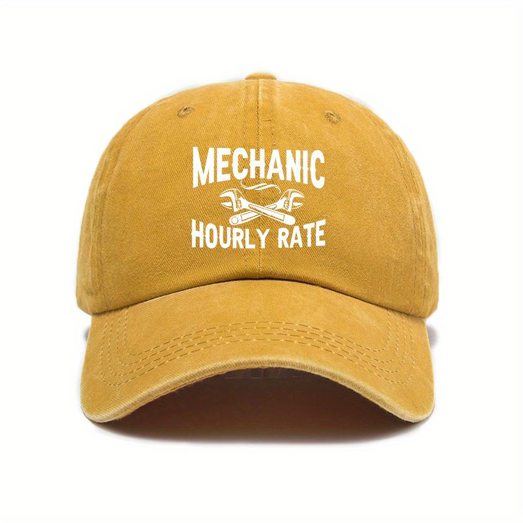 Adjustable Baseball Cap Summer Urban Casual Sun Protection Fashion Letter Print Design