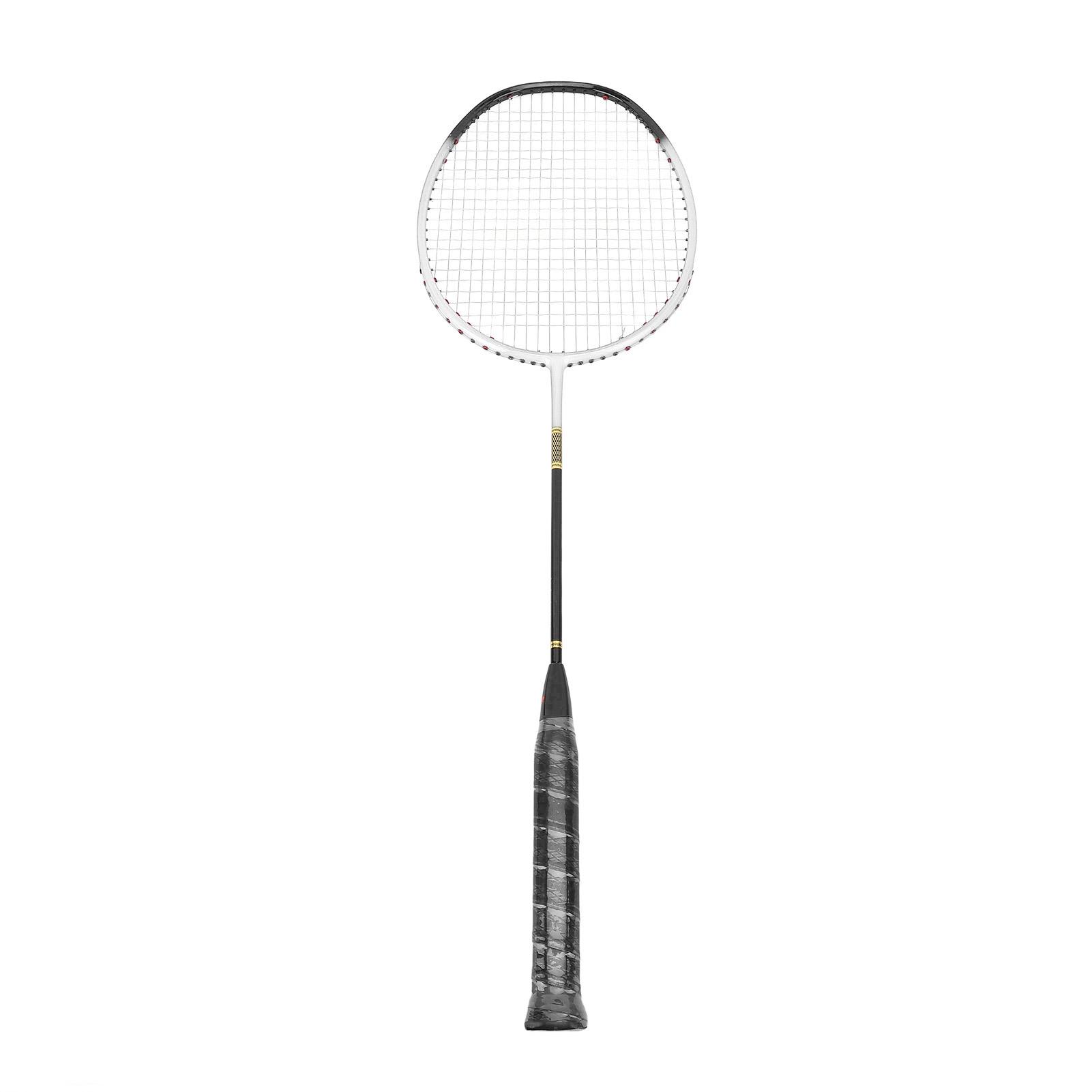 Carbon Badminton Racket High Strength Lightweight Badminton Racquet for Backyards Gym
