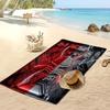 Asciugamano da Spiaggia con Stampa Calcio Nottingham Forest, Asciugamano Grande Morbido Asciugatura Rapida per Spiaggia Campeggio Nuoto