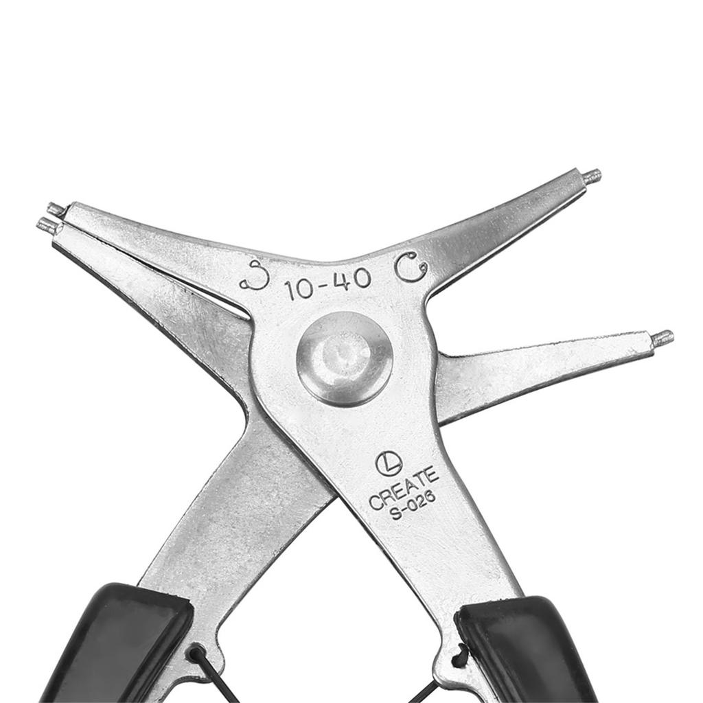 1pc Dual Purpose Circlip Pliers Removing Reassembling Tool for Internal and External Snap Ring