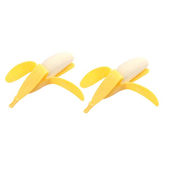1/2/3Pcs Simulation Peel-off Banana Squeeze Toy Stress Relief Fruit Pinch Sensory Toy Kids Adults Soft TPR Stress Ball Calming Fidget Toy