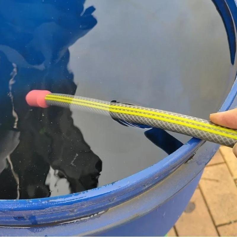 The Garden Hose with The Oscillating Suction Tube Has Low Flow Resistance.