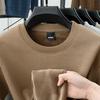 Unisex Velvet-Lined Cotton Hoodie: Warm, Skin-Friendly, Solid Color