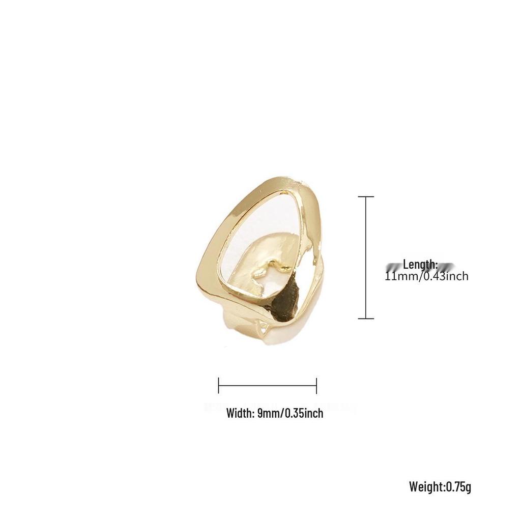 Hip-Hopowe Grillz: Zestaw na jeden/dwa zęby - Modny dodatek na Halloween i do klubu nocnego dla mężczyzn i kobiet.