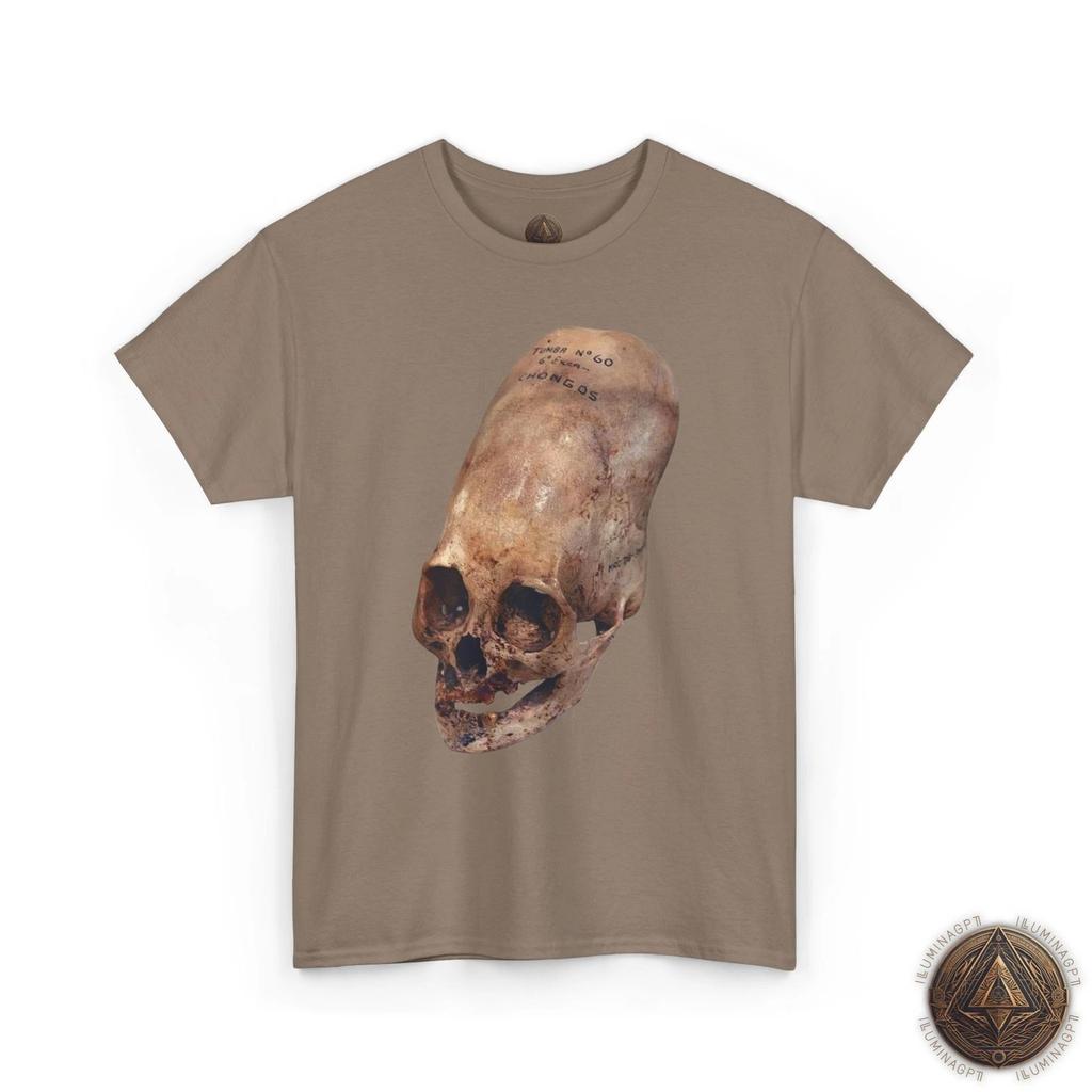 Anunnaki Skull T shirt For Men & Women, Elongated Skull Tee, Ancient Alien Shirt