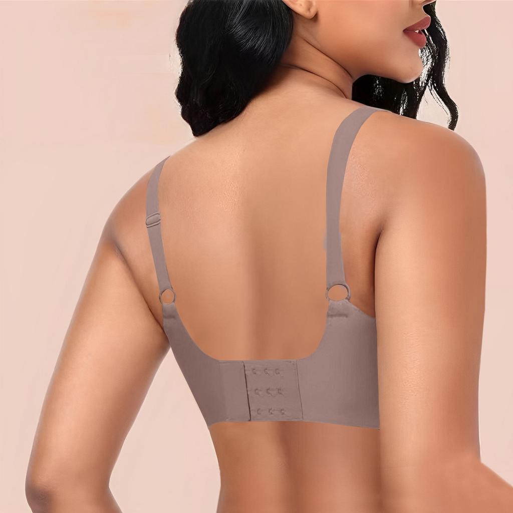 Women's Color Push Up Bra Without Steel Ring Seamless Everyday Bra