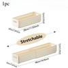 1pc Multi Function Storage Box Underwear Storage Box Retractable Drawer Cabinet Storage Box Large-capacity Home Classification