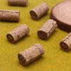 4pcs Natural Straw Bundle For Miniature Doll House Display Educational Farm Scene Props Child Safe Pretend Play Supply