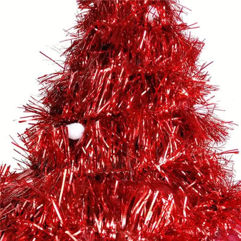 Beautiful Tinsel Christmas Tree Hat On 1pc Headband Father Christmas Xmas Party Santa Fancy Dress Costume Hat Christmas Hat