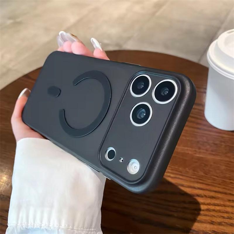 Ultra Thin Matte Translucent Magnetic Case for iPhone 17 Air 16 15 14 13 12 11 Pro Max Plus For Magsafe Soft TPU Protector Cover