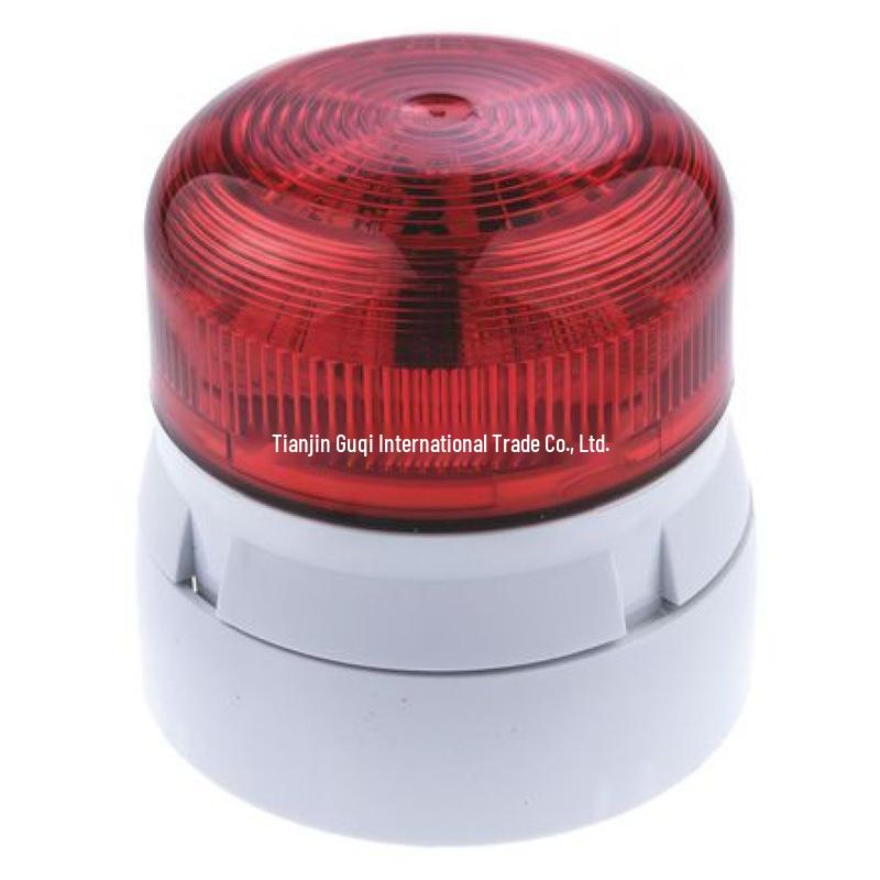 Klaxon QBS-0060 Red Warning Light, 11-35V DC, 85x81mm Lampshade