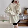 Casual Versatile Fashion Knitted Pullover Women's New Women's Autumn and Winter Loose Lazy Wind Knitted Sweater
