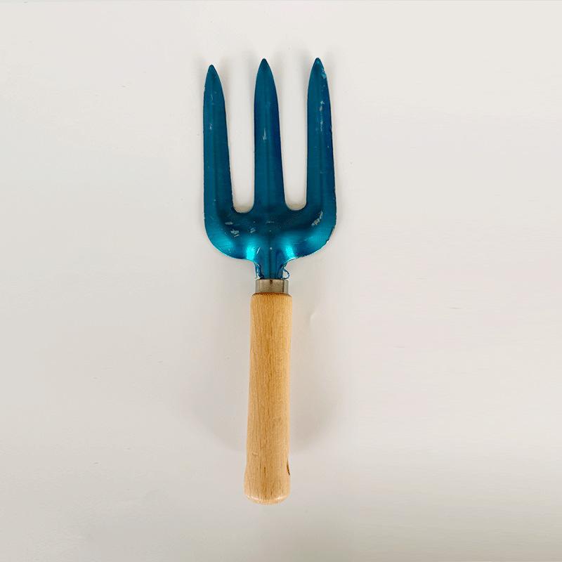 Hot Wooden Handle Stainless Steel Garden Tool Set Gardening Flower Kettle Gardening Tool Set