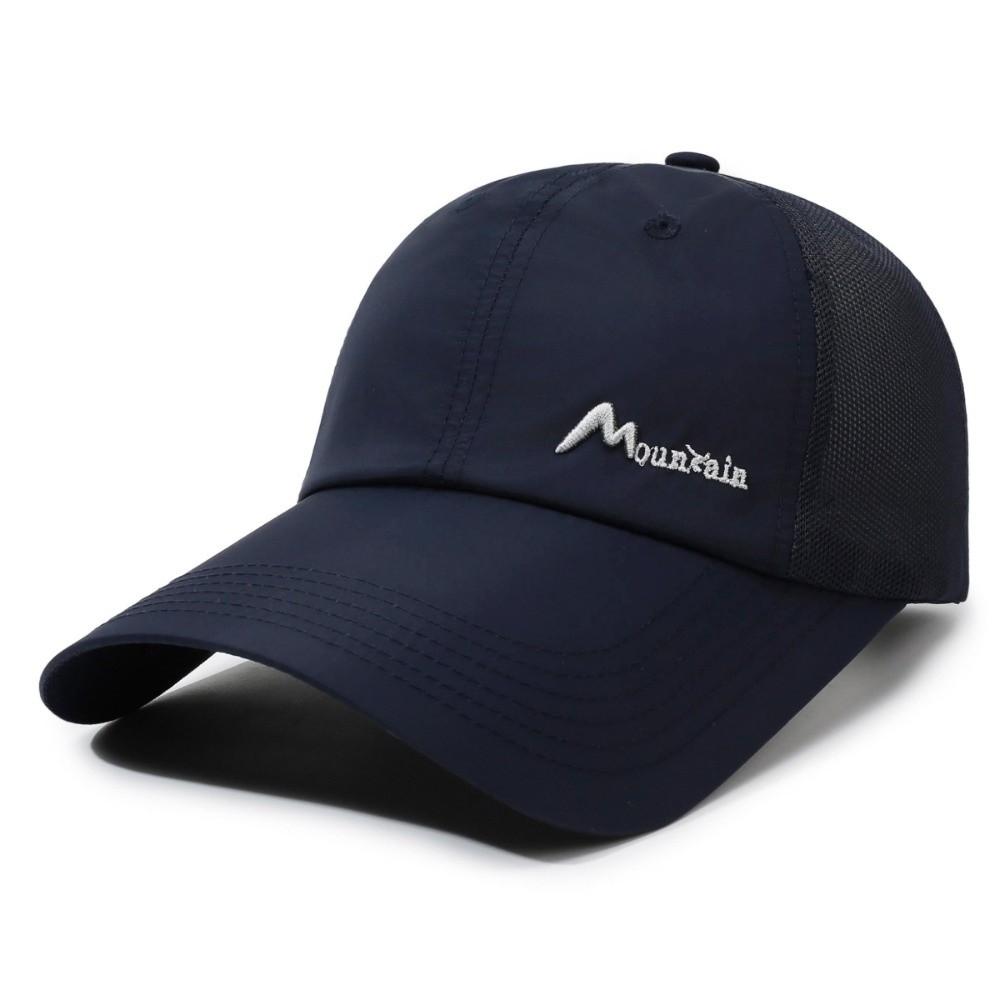 Breathable Running Hat Quick Dry Sports Caps Fashion Sun Hat Tennis темно-синий