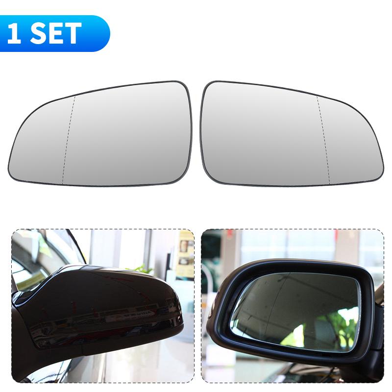 Car Door Side Wing Mirror Glass Heated Front Left Right Rearview Mirror Glass For Vauxhall Astra H 2004 2005 2006 2007 2008 2009
