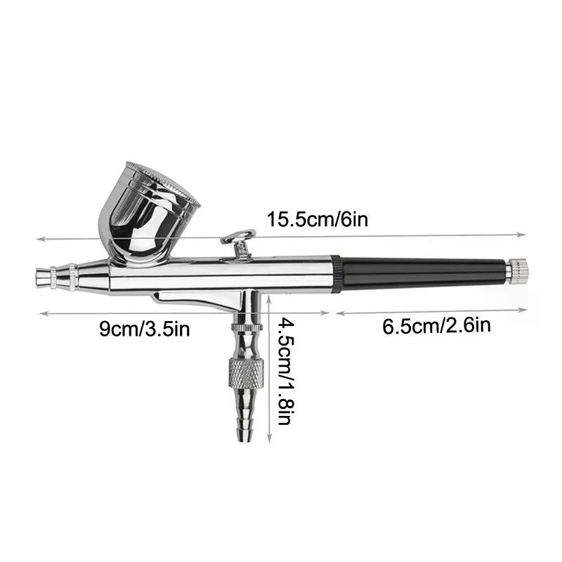 Professional Double Action Airbrush BD-130 Mounted 0.3mm Nozzles And Needles