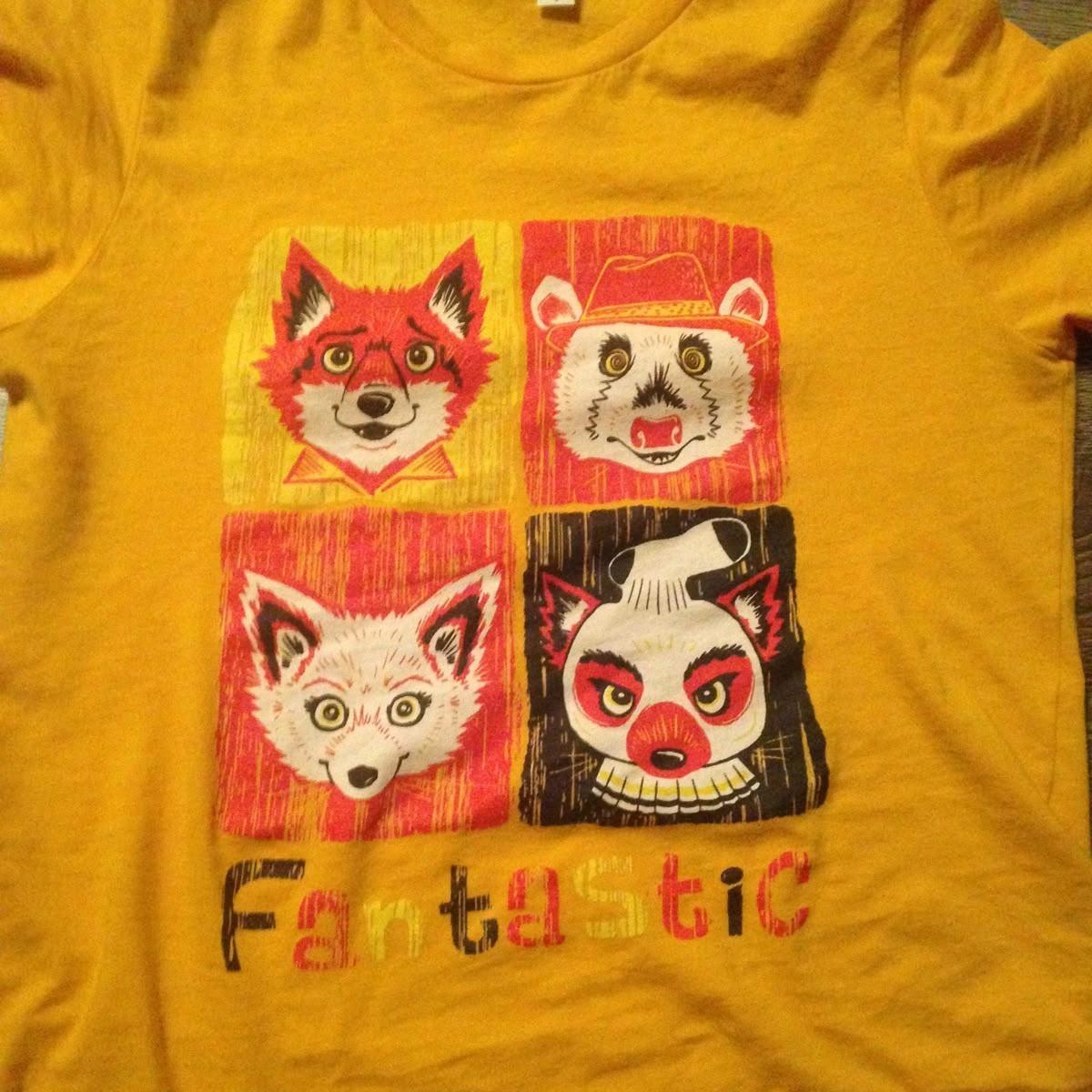 Fantastic Mr Fox Retro Cartoon Unisex T-shirt S-5XL XXL
