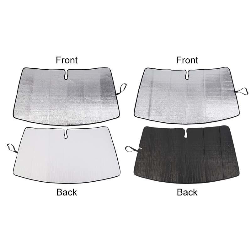 Car Front Windshield Sunshade Window Shade Foldable Sun Visor Cover Fit for Jeep Compass 2007-2016 Car Interior Accessories