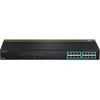 Commutateur Ethernet - TRENDNET - TPE-TG160G - 16 Ports - PoE/PoE+ - Montable En Rack