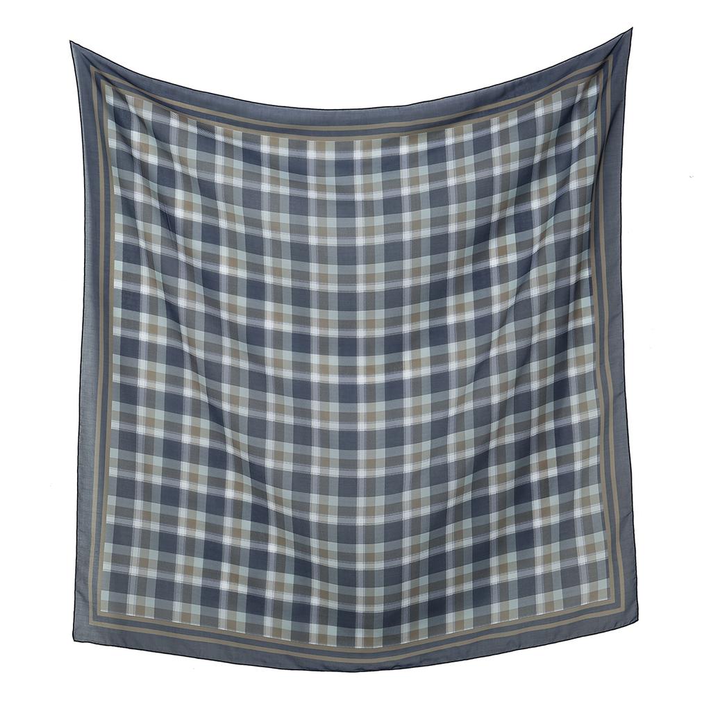 Nuovo foulard quadrato 110 con stampa floreale per donna, hijab musulamani, scialle, fazzoletto, foulard, fascia per capelli, bandana, fasce per capelli