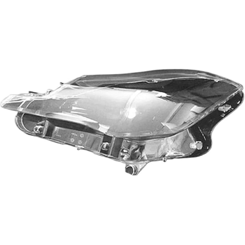 Headlamp Caps Compatible for Maserati Quattroporte 2013 2014 2015 2016 2017 Car Front Headlight Lens Shell Head Light Cover Lampshade Case(Left)