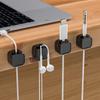 10pcs Magnetic Cable Organizer Set – Punch-Free Desktop/Car Cord Clips, High-Aesthetic Wire Management for Electronics