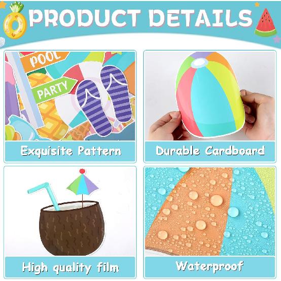 End of Year Bulletin Board Kit Countdown To Summer Classroom Decoration Summer Bulletin Board Set Ocean Beach It’s The Final Countdown Paper