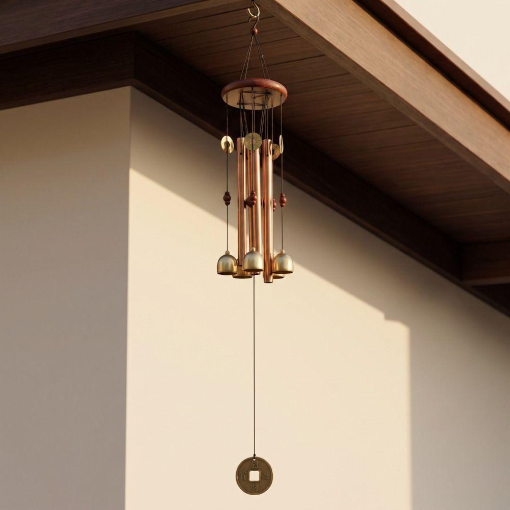 Metal Bell Metal Wind Chimes Garden Home Wind Chimes Decorative Wind Chime Pendant  Home Outdoor