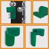 4pcs Thumb Rest Cushion, Soft Silicone Clarinet Oboe Thumb Rest Cushion Protector for Clarinets Oboes, Green